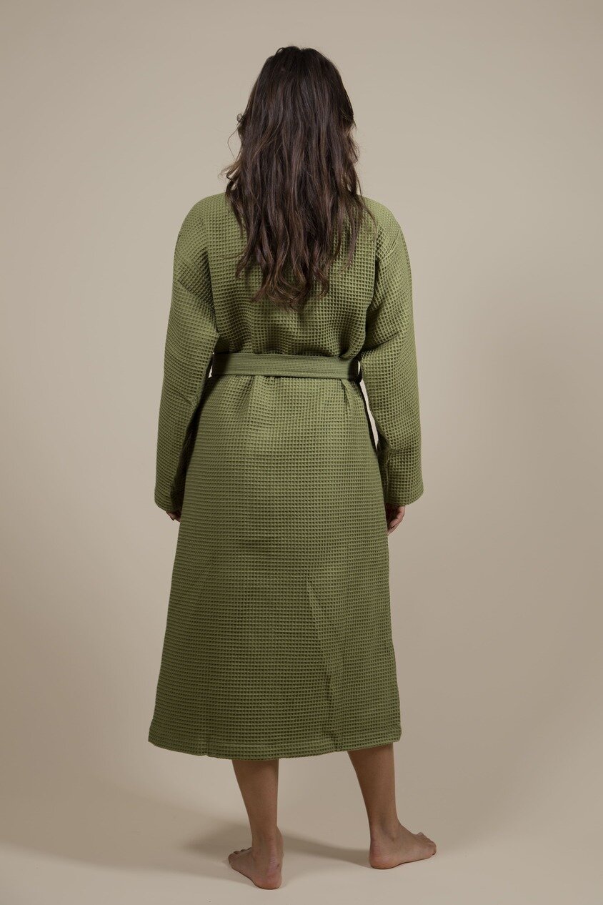 Peignoir de Sauna Vert Olive