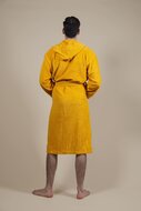 Peignoir Homme &Eacute;ponge Jaune