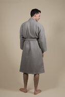 Peignoir Homme Kimono Gris